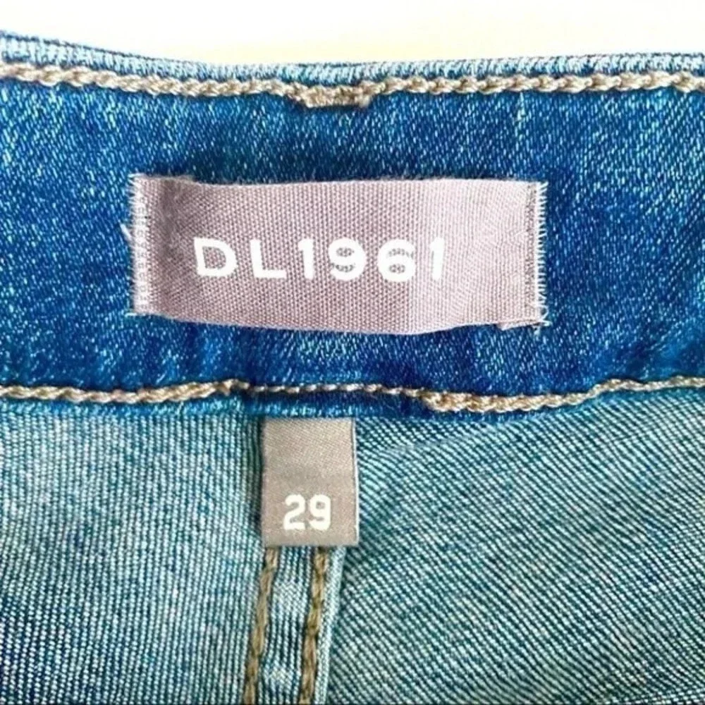 NEW DL1961 Mara Ankle High Rise Straight in Ravine Size 29 - Picture 11 of 13